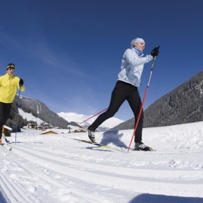 Skilanglauf (klassisch) in Hintertux, Zillertaler Alpen, Tirol, sterreich.